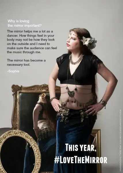 Why I love the mirror -- Photo by Jade Beall.